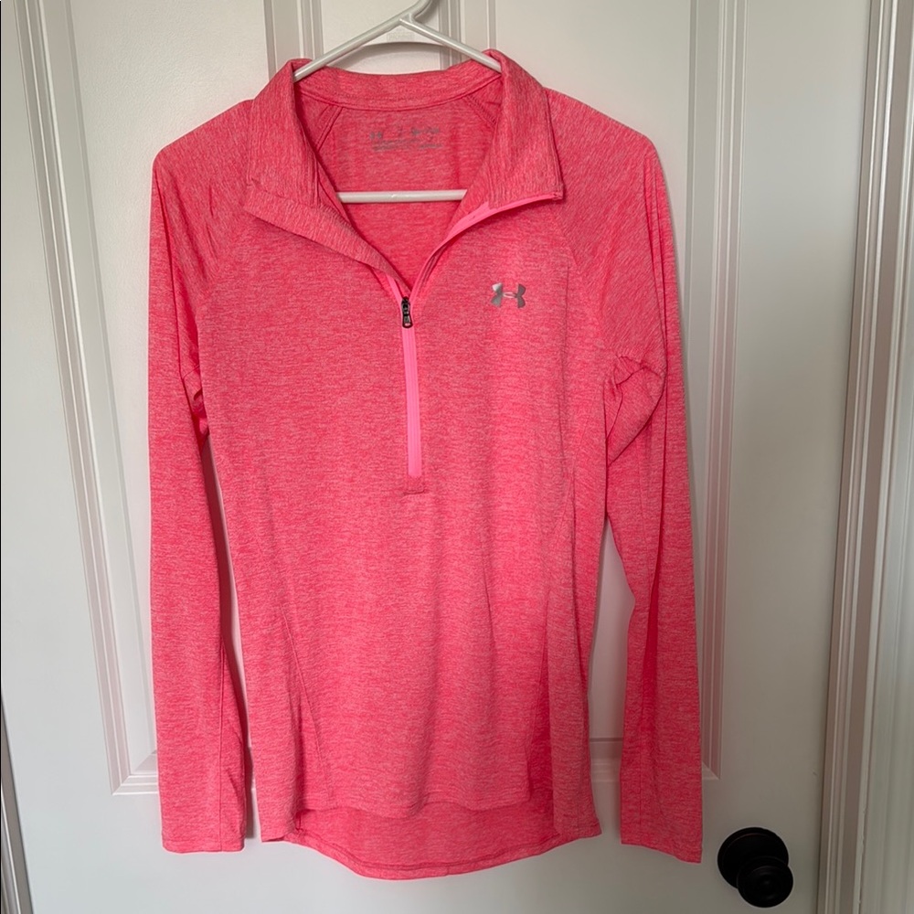 Under Armour Pink Long Sleeve Pullover